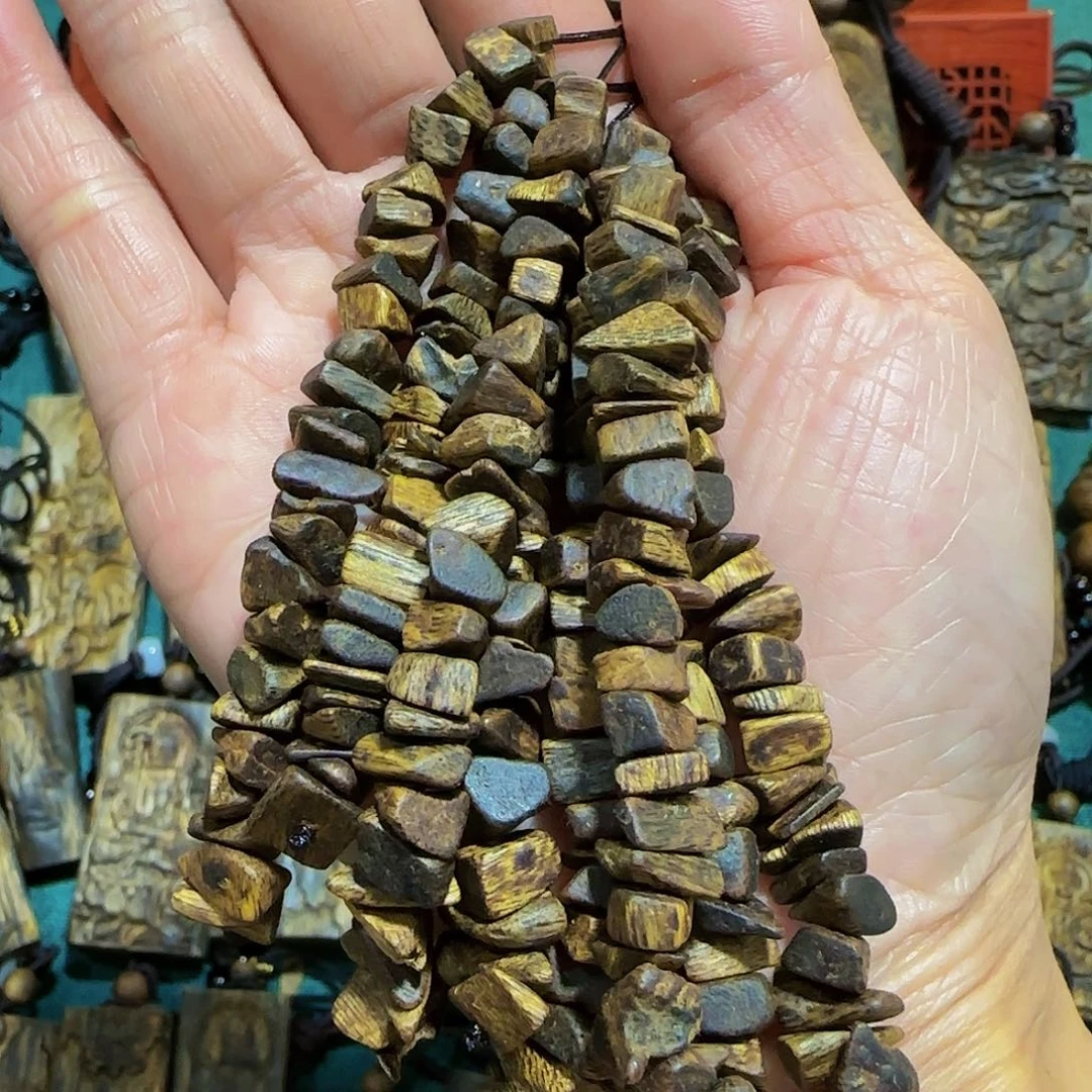 沉香沉香碎屑海南白奇乌身老料6克