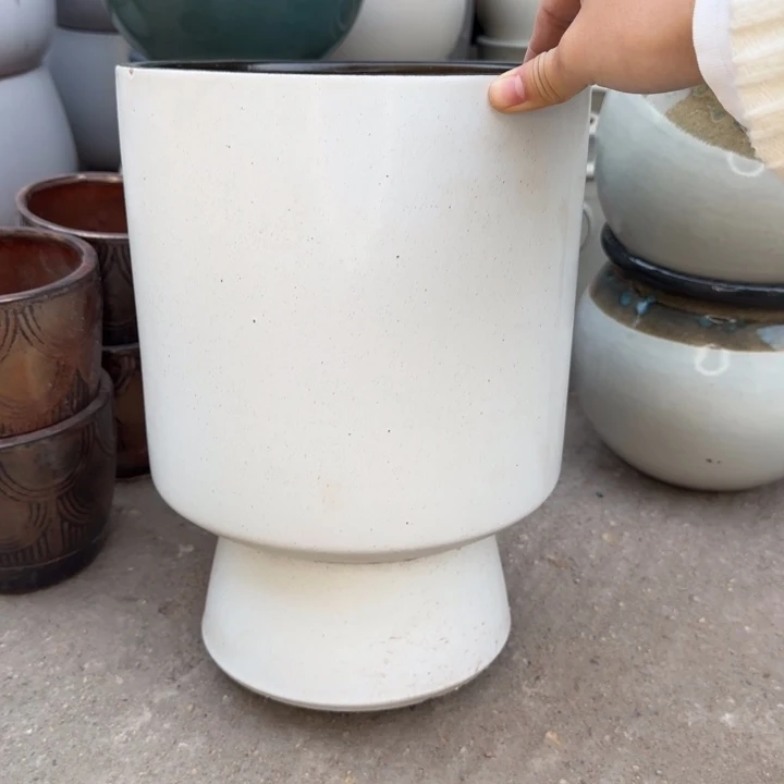 瑕疵花盆处理啦口22高30