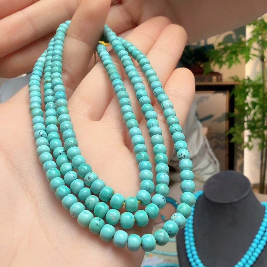 绿松石未镶嵌颈饰