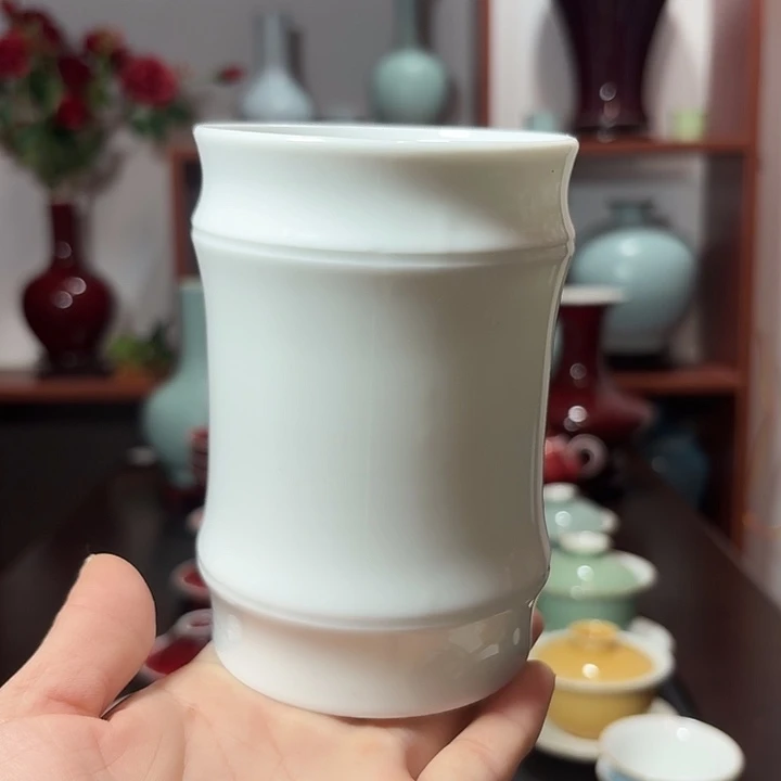 陶瓷景德镇高温陶瓷笔筒