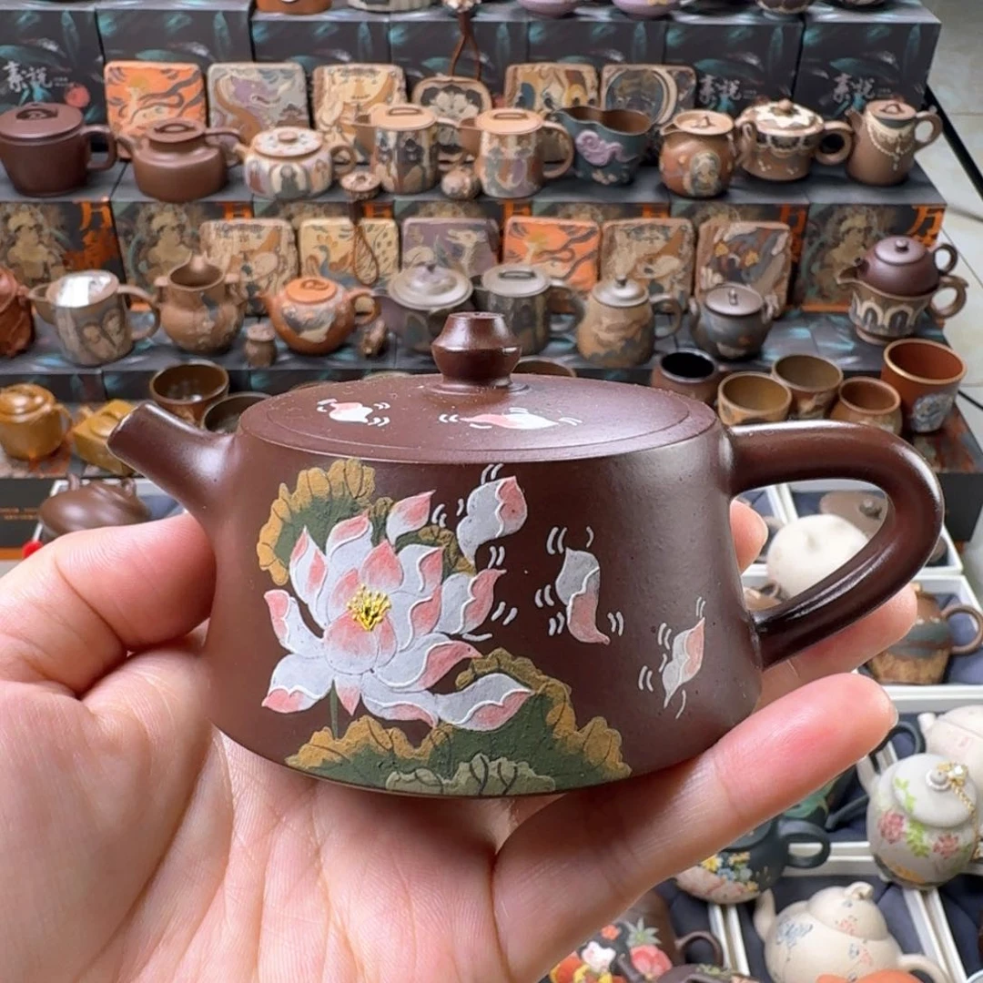 茶壶紫砂150cc原矿精工半手