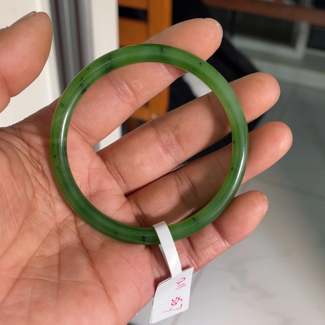 和田玉（碧玉）手镯未镶嵌s***c