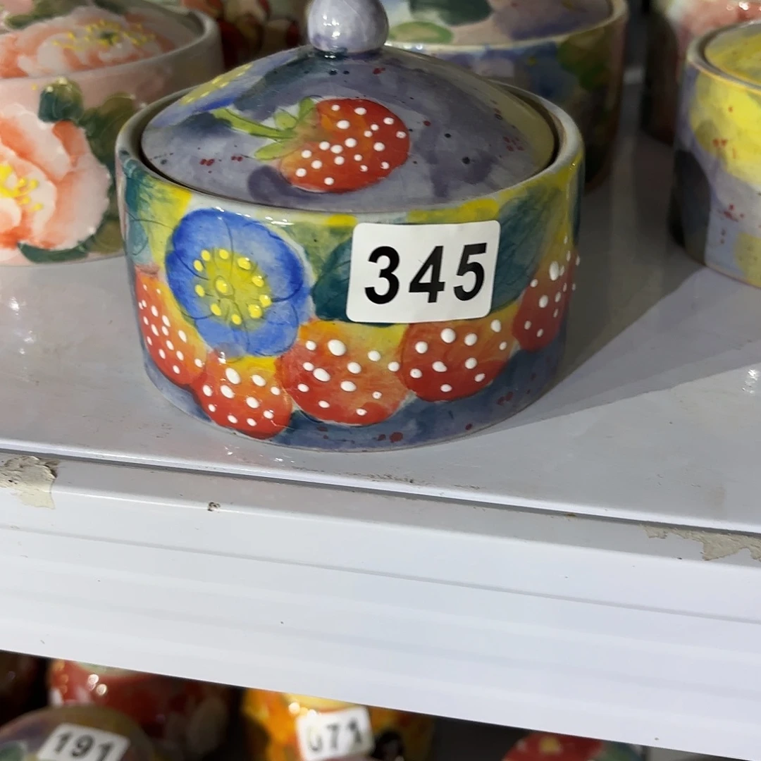 瓷片景德镇手绘高温釉下彩陶瓷茶具