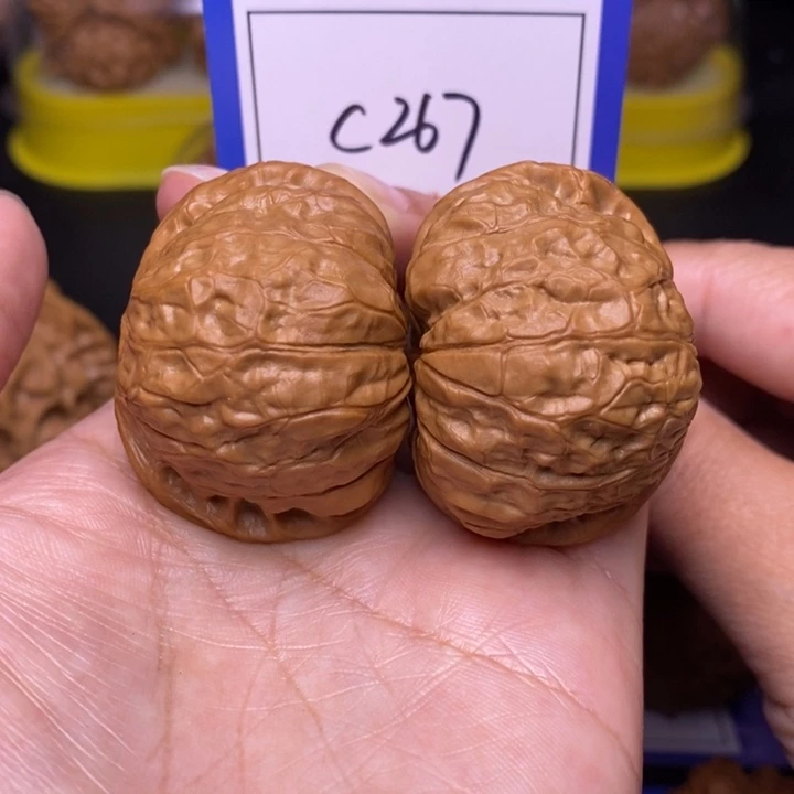把件文玩核桃42全品南瓜c267