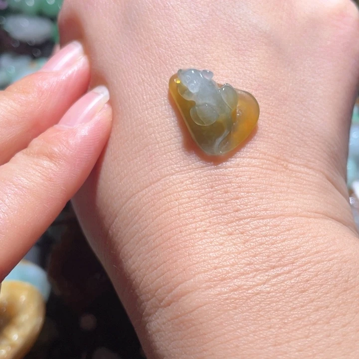 【闪购商品】翡翠颈饰未镶嵌天然翡翠