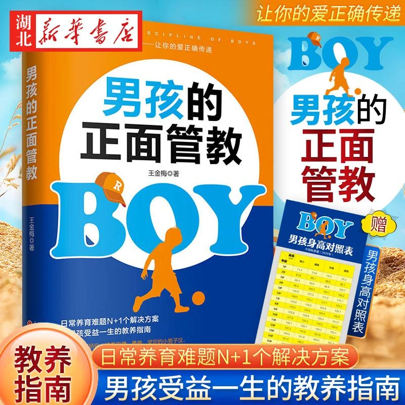 男孩的正面管教 王金梅 如何养育男孩 家庭教育百科父母培养男孩