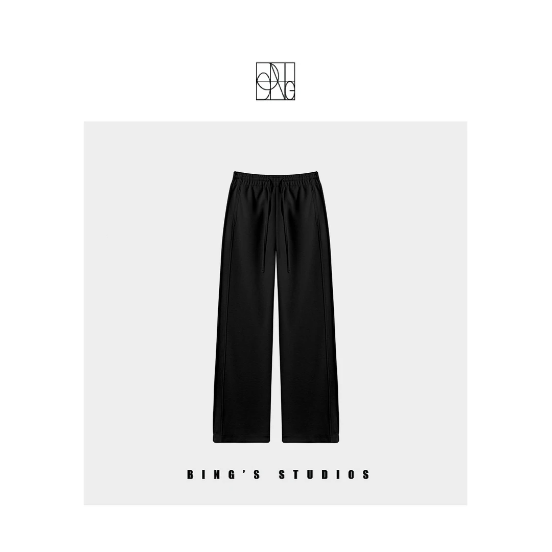 Bing Studios｜糯米磨毛休闲裤 KZL-1117