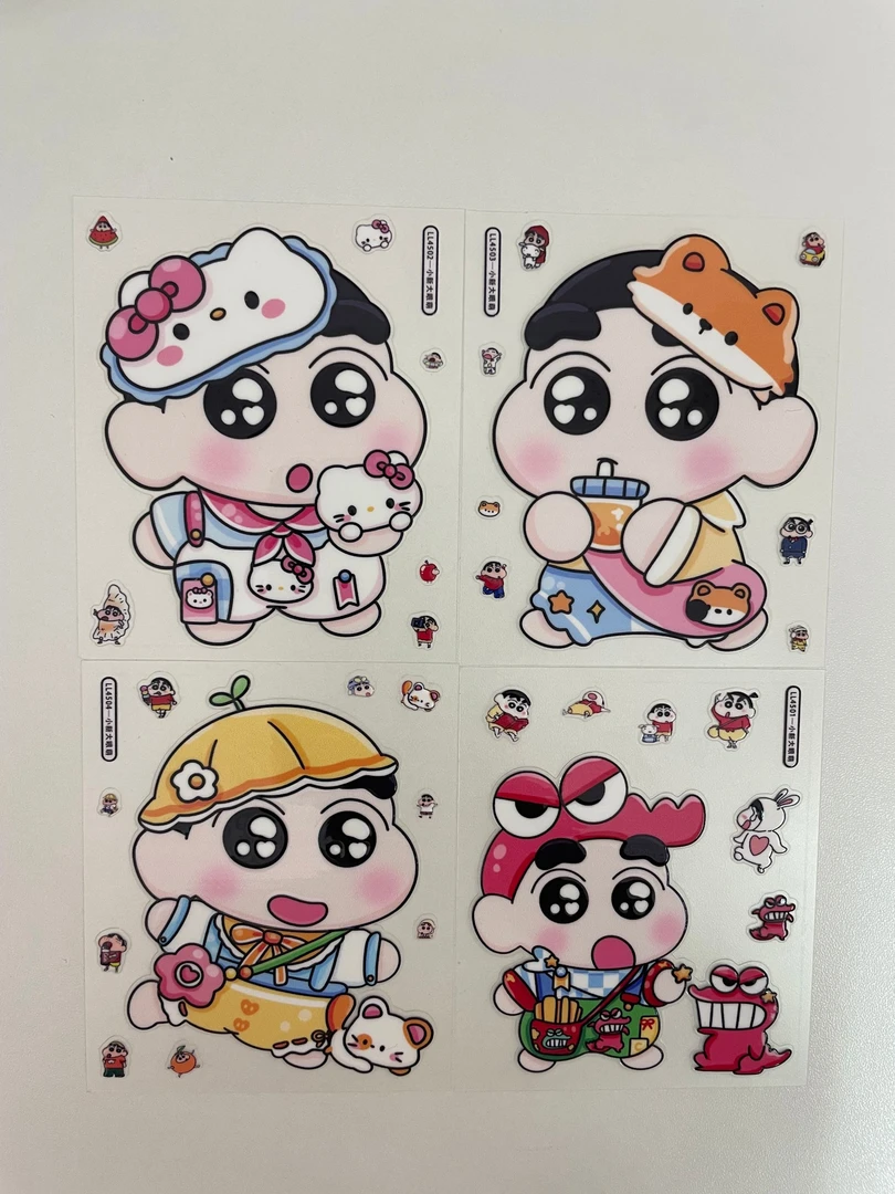 卡通形象【奈斯贴纸】浮雕立体贴纸转印贴卡通Q版DIY贴纸
