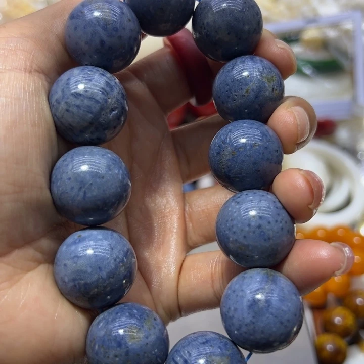 核桃手串/手链2.0蓝扇子