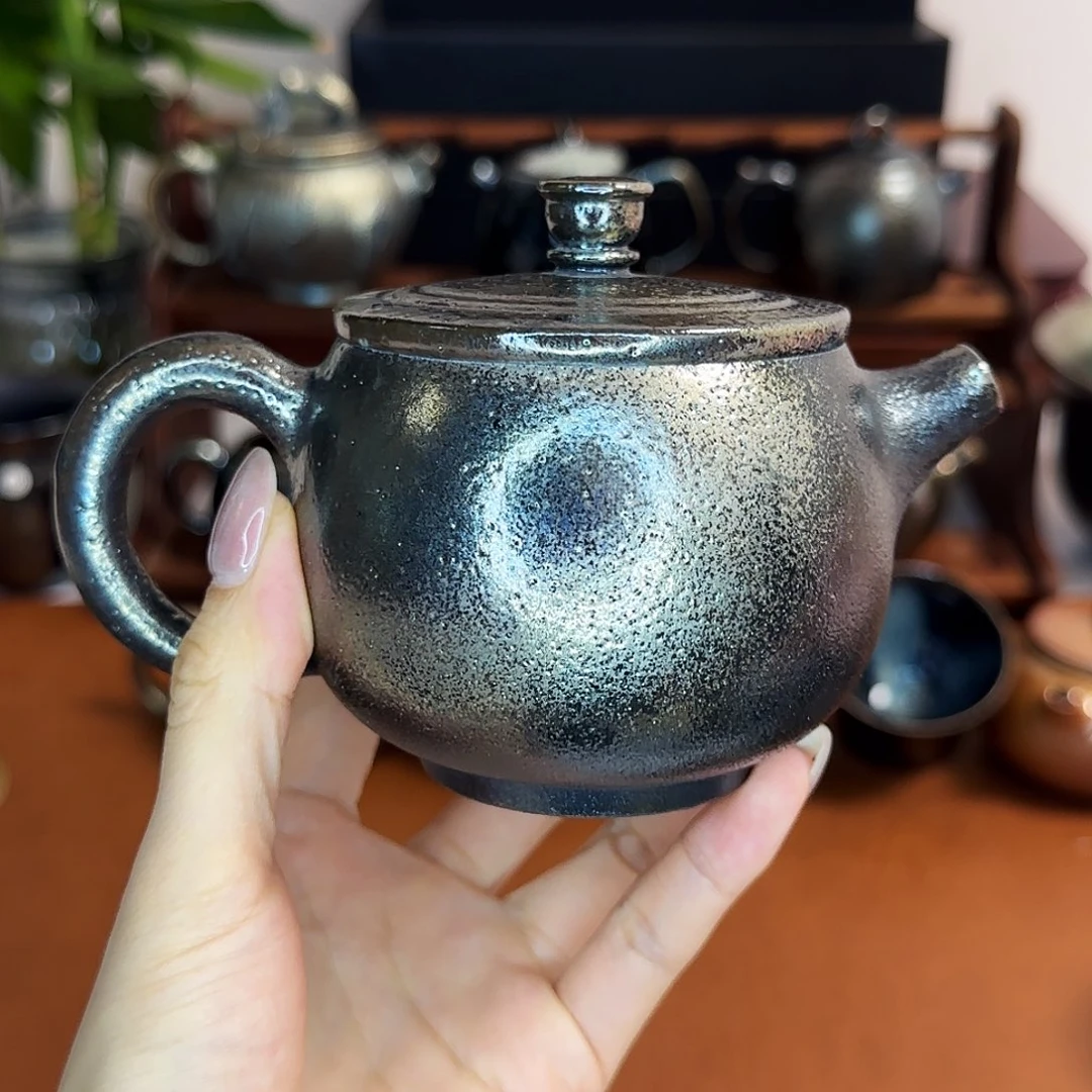 壶云南建水紫陶柴烧壶