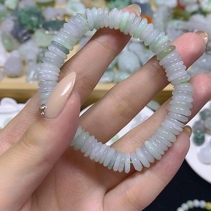 翡翠散珠天然缅甸翡翠