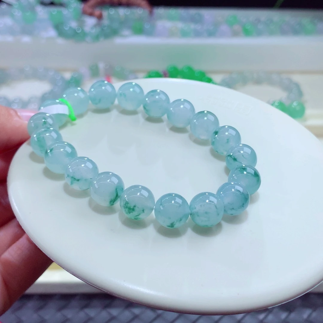 未镶嵌手串翡翠卡10