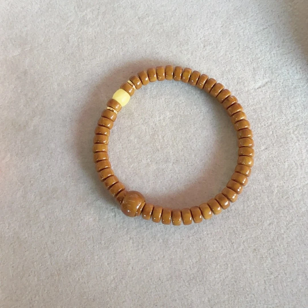 紫金鼠手串实心鼠片74