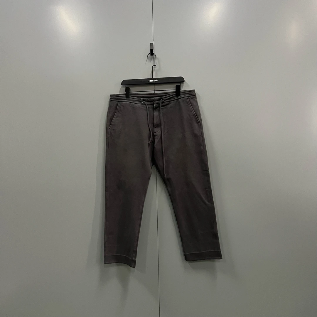 99新 ZEGNA (ll) 杰尼亚 松紧腰抽绳长裤 54码/207654