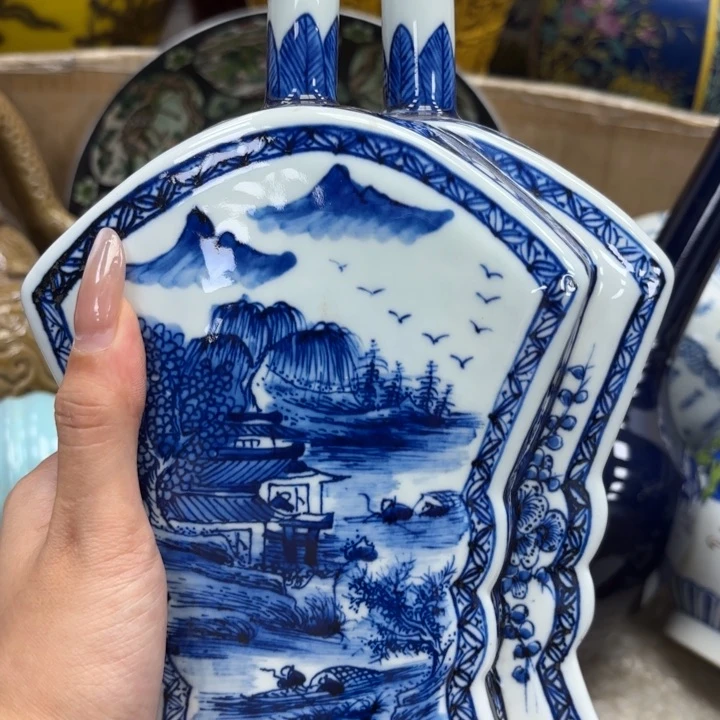 瓷片瓷器摆件 瓷器摆件
