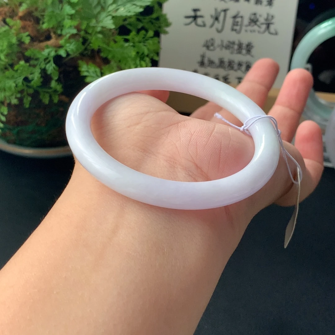 翡翠未镶嵌手镯27号56.2-8-8.3