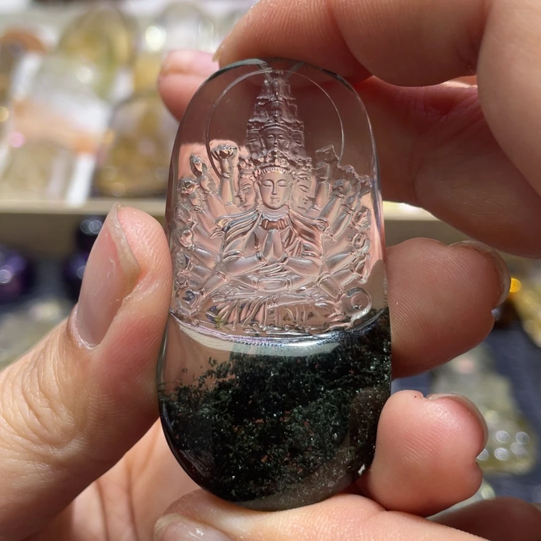 水晶颈饰未镶嵌定制