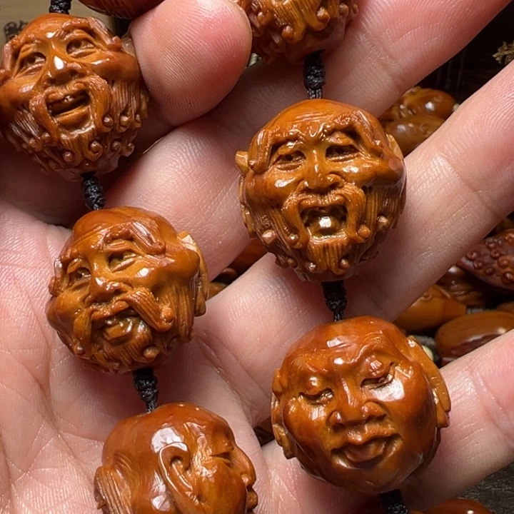 呆***布手串/手链橄榄核橄榄核