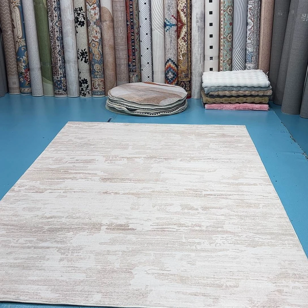 混纺200×300精编细砂棉布底仿羊绒微瑕误差正负1-3厘米