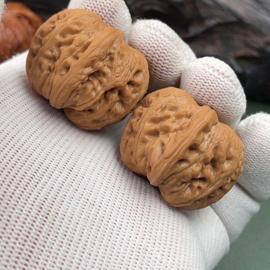 35全品精配对小元宝文玩核桃