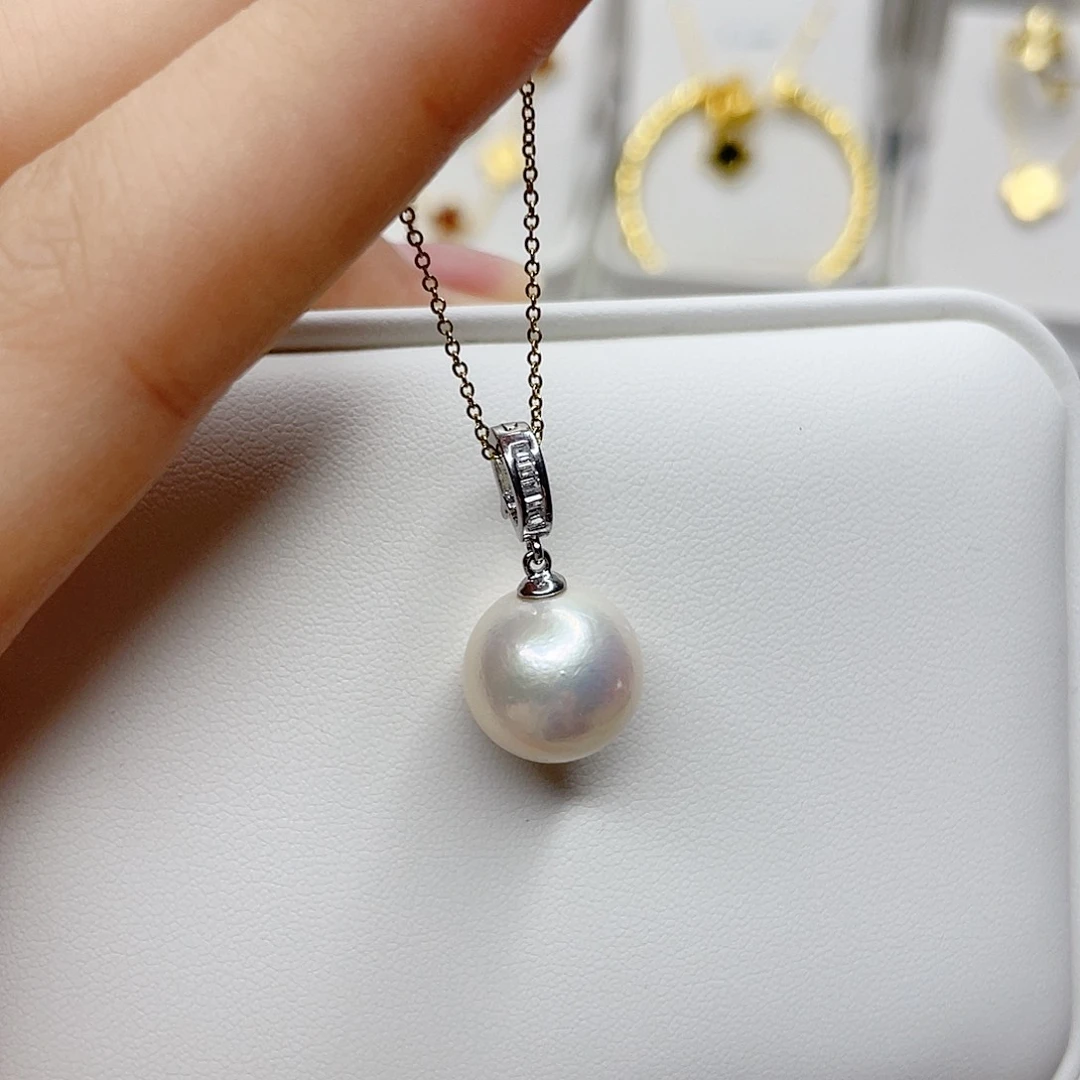 淡水珍珠合金吊坠(赠链)