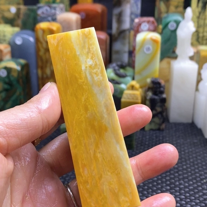 青田石彭*青田石印章石