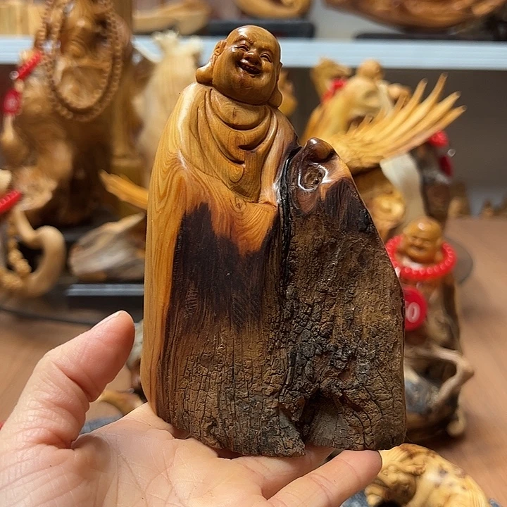 太行崖柏陈化摆件