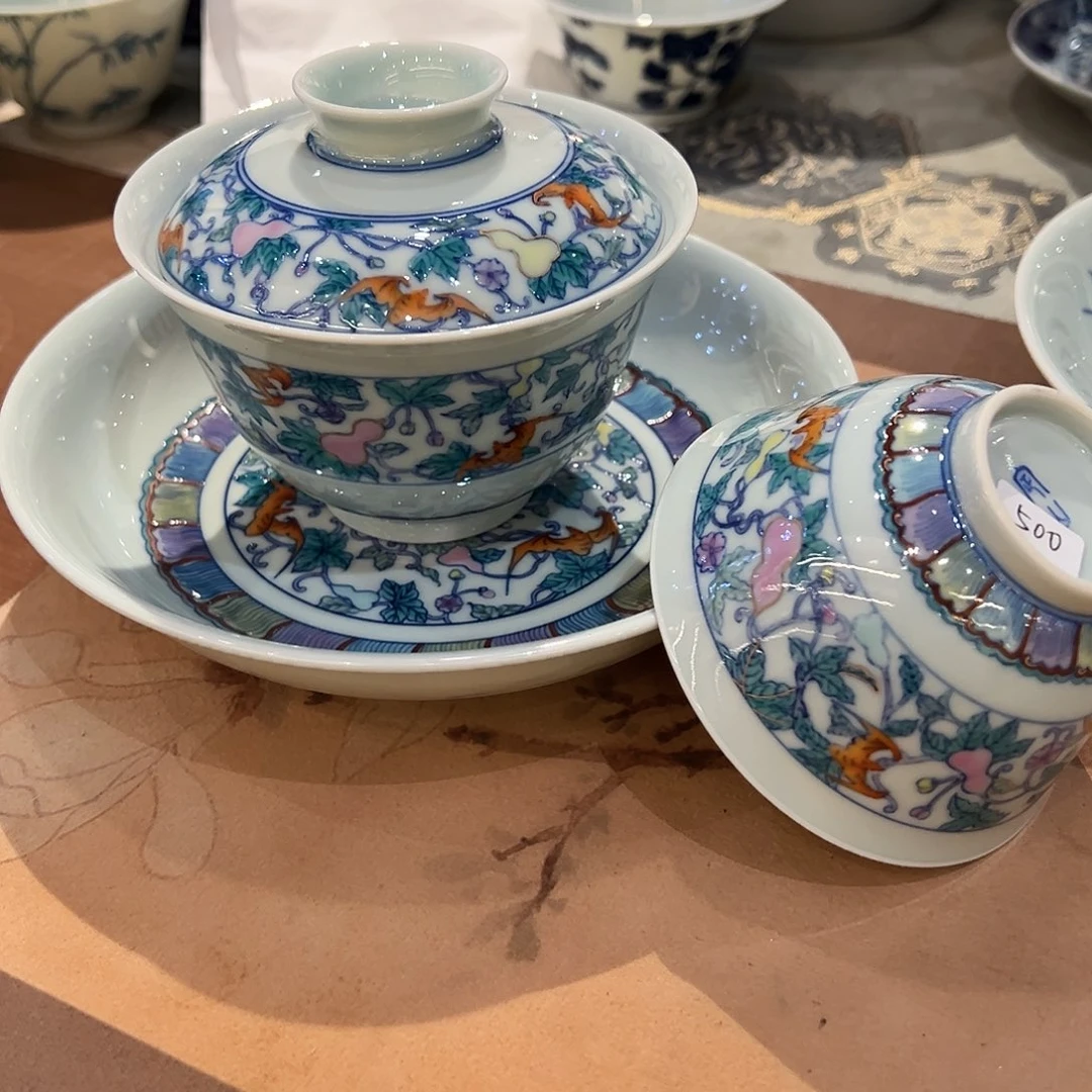 傲*寒微瑕原矿老派斗彩系列