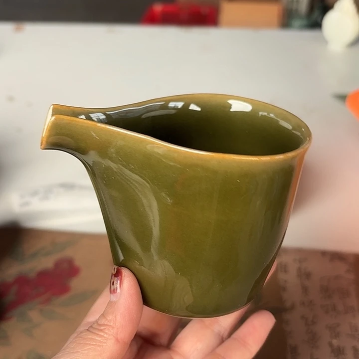 龙泉云间青瓷小米茶器