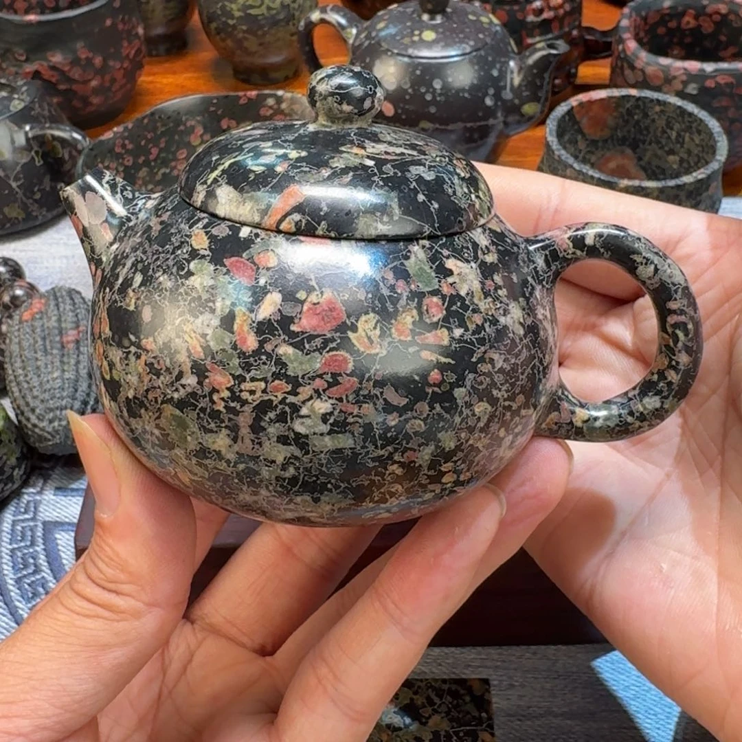 梅花玉高品文旦壶