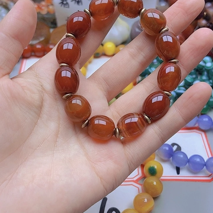 【闪购商品】未镶嵌玛瑙/玉髓珠宝半成品满****）