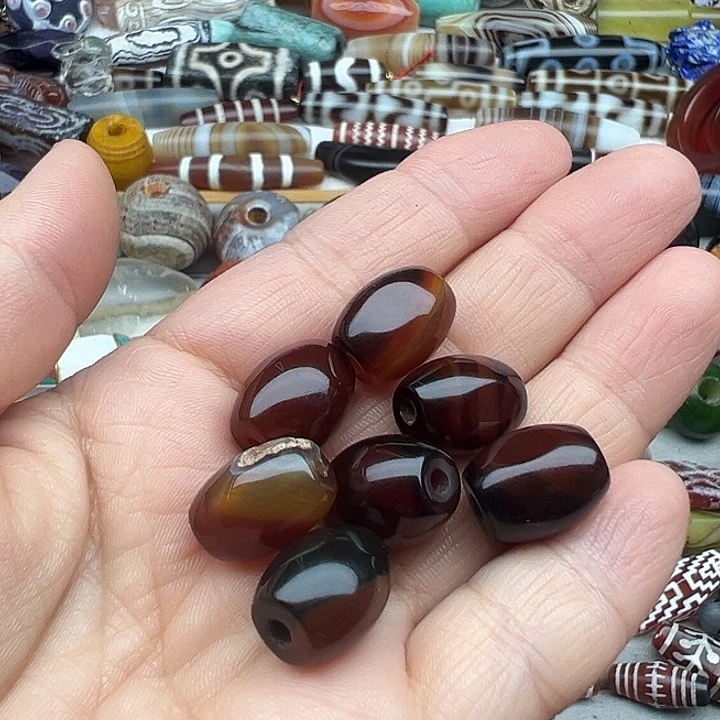 玛瑙/玉髓合金颈饰