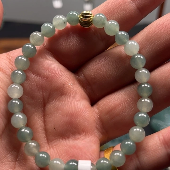 未镶嵌手链翡翠缅甸天然A货翡翠珠串手串