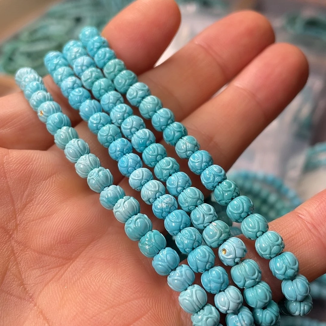 绿松石未镶嵌颈饰