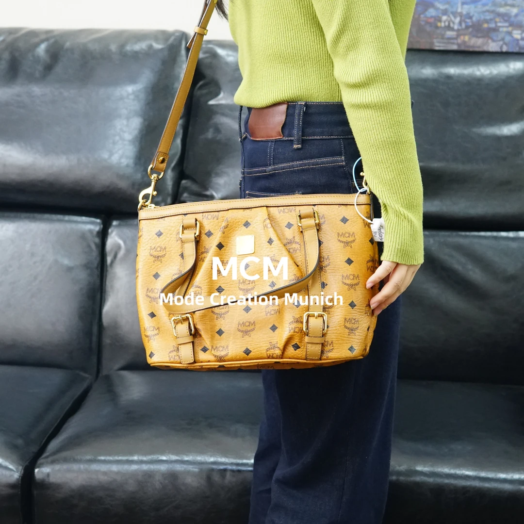 95新 MCM 干邑色派拉蒙/SD01612030/2030