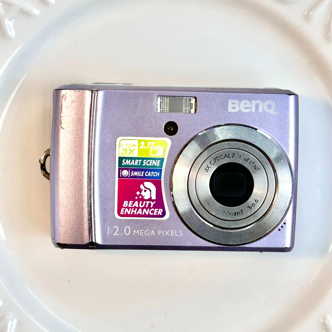 9新 Benq/明基 C1230 紫色 1200w像素3倍光变 复古氛围感ccd