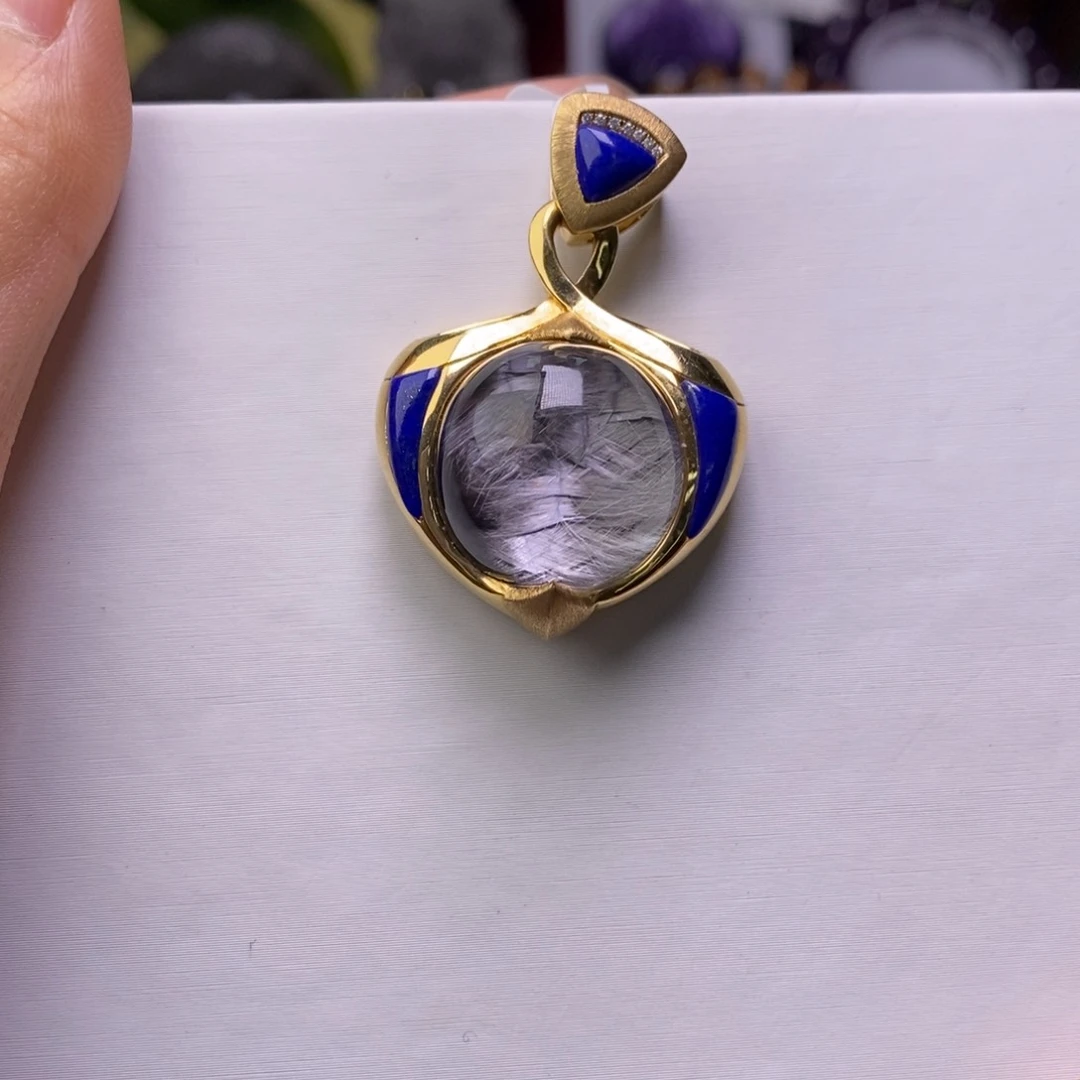 水晶水晶18K金镶嵌JP36131飞飞