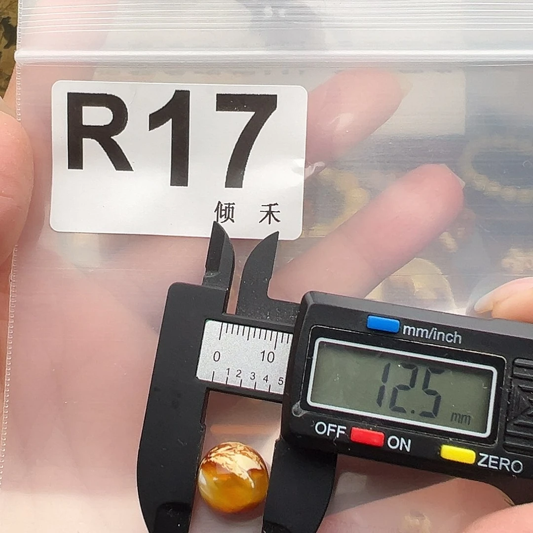 未镶嵌琥珀裸石12