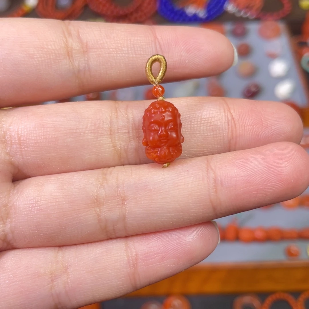 南红玛瑙未镶嵌宝宝佛