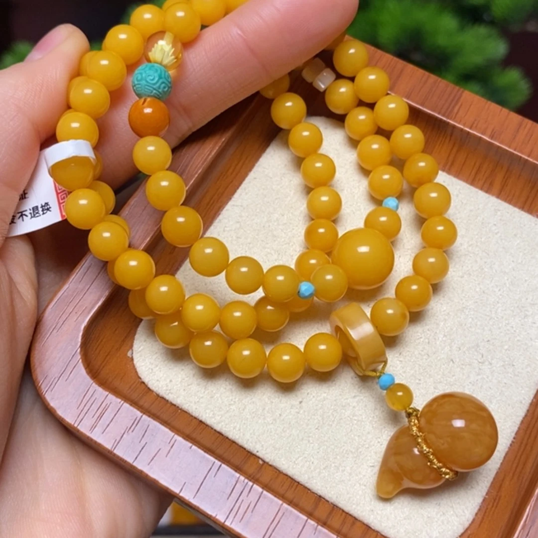 【闪购商品】手链蜜蜡未镶嵌手串