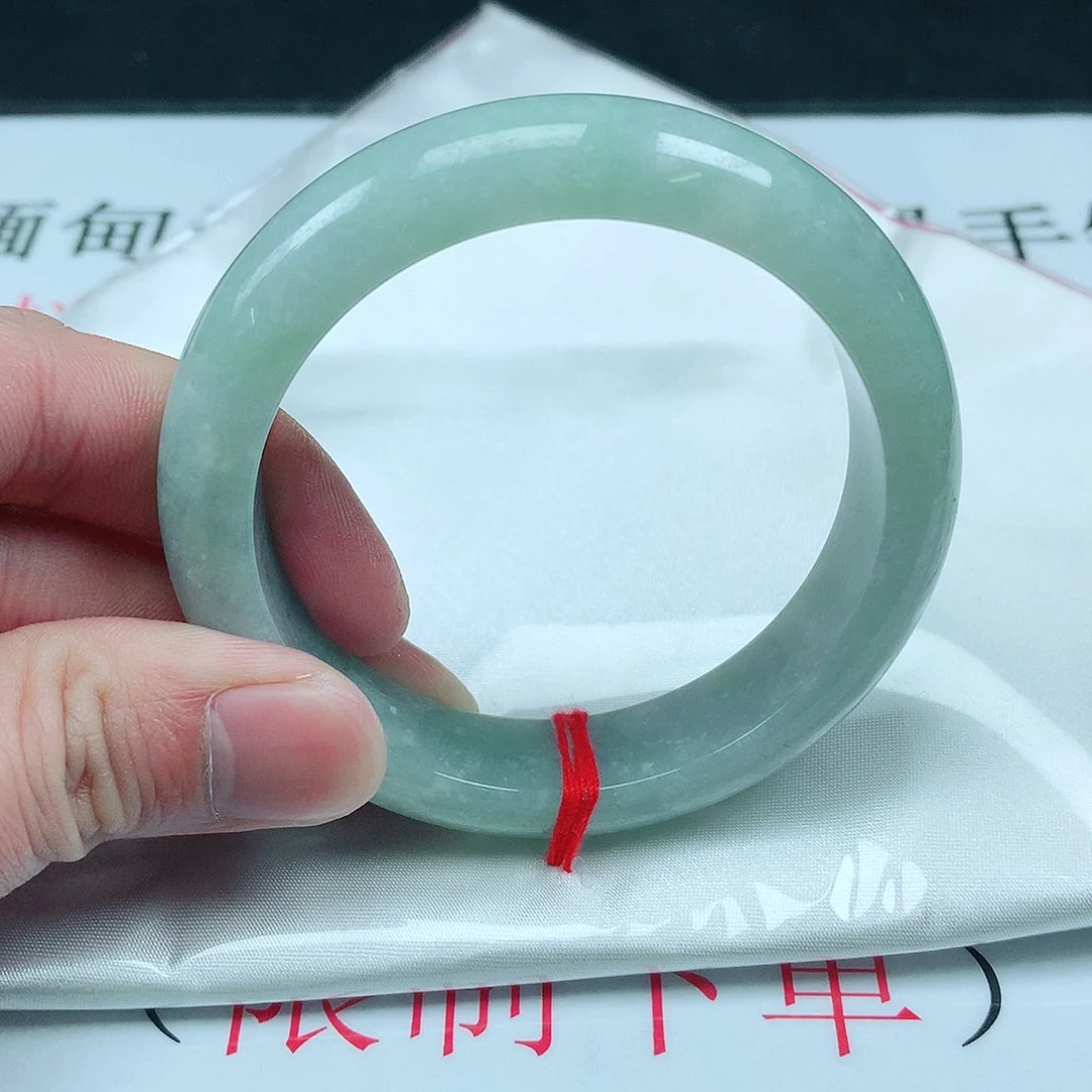 翡翠手镯未镶嵌圈55