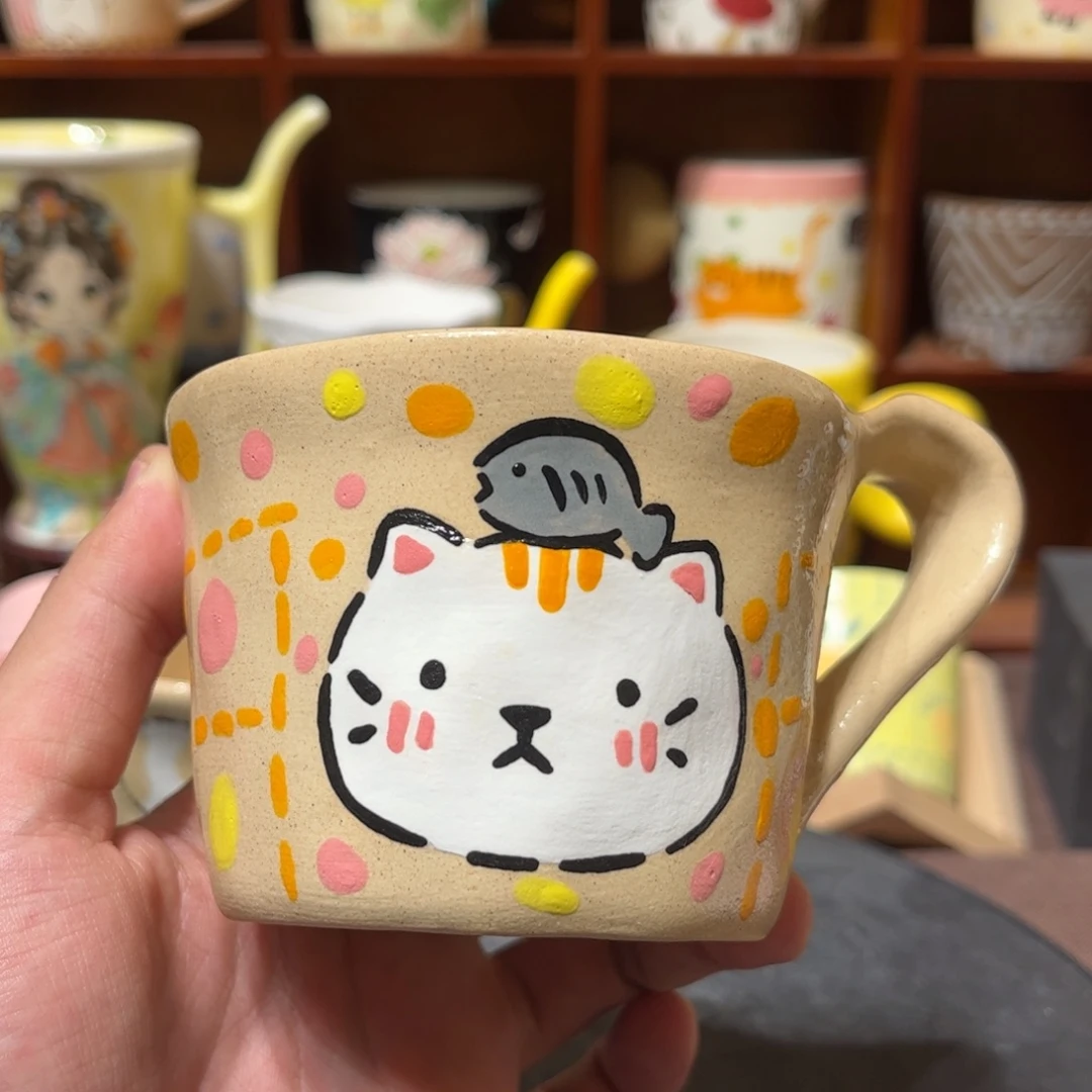 杯子陶景德镇陶瓷马克杯