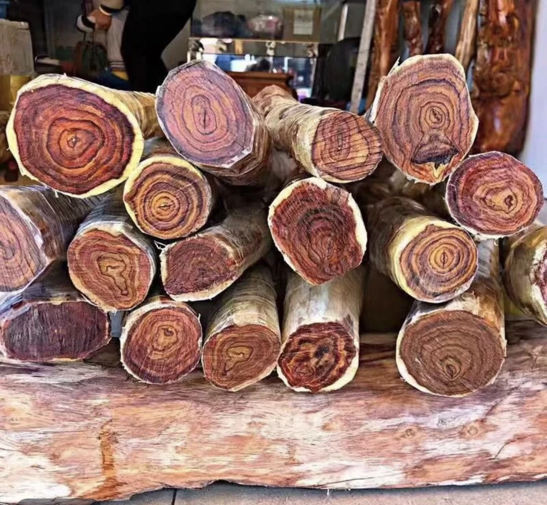 海岛黄花梨对眼鬼脸留疤定制