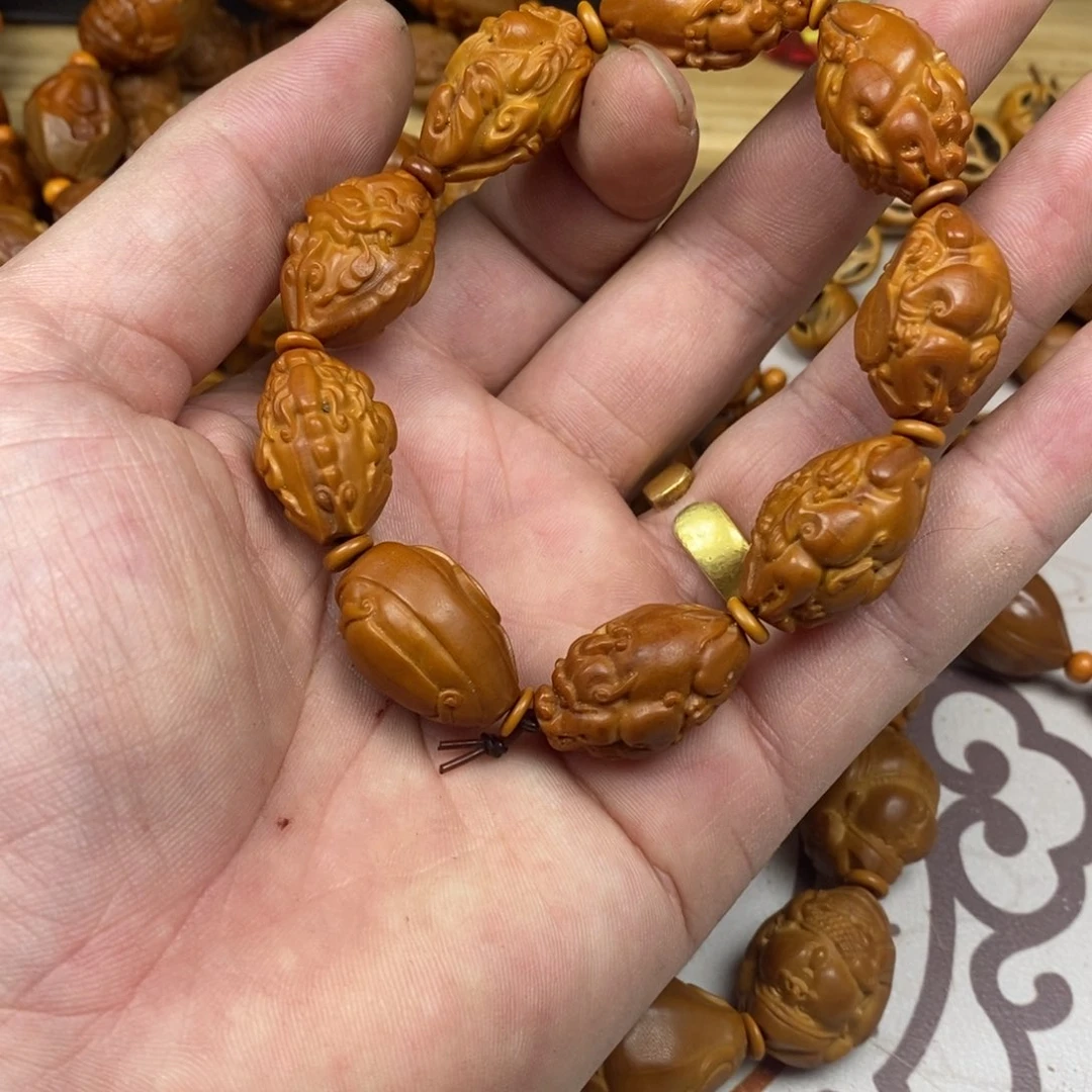 橄榄核手串/手链橄榄核雕刻强