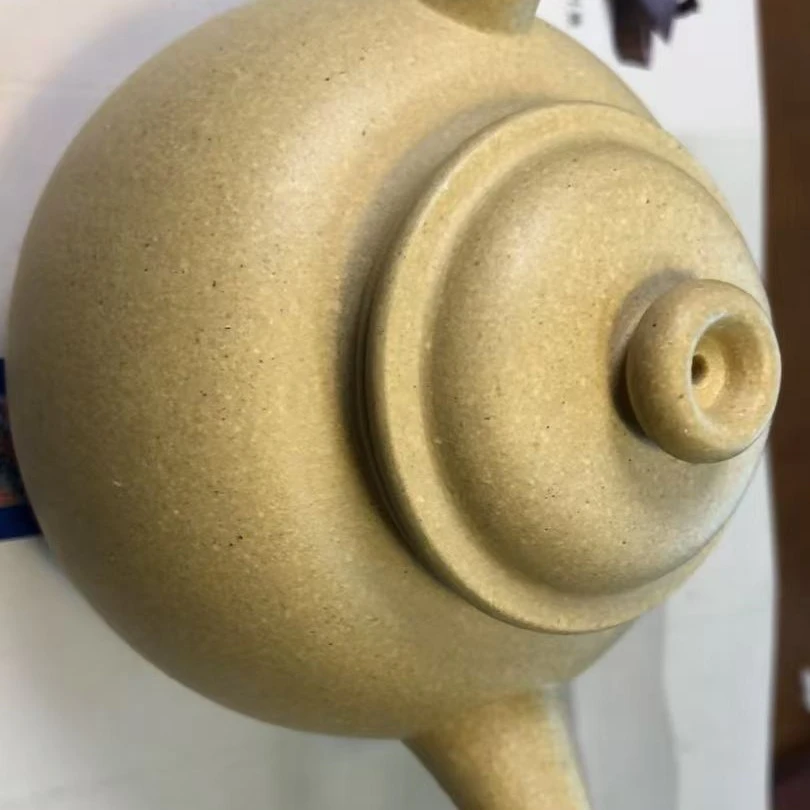 全手工圈纽壶。中大品。老许泥痴作品