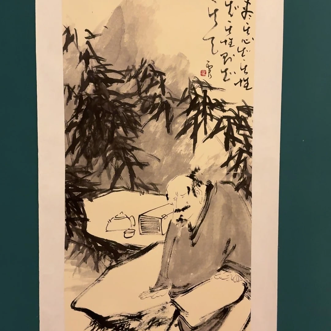 国画雷公老师作品画作