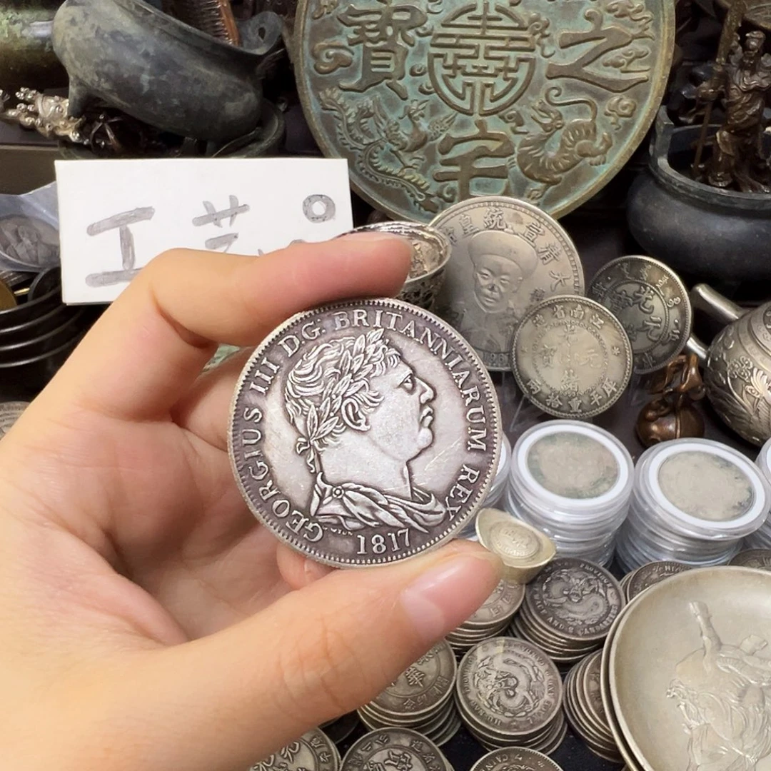 金属复古风格摆件