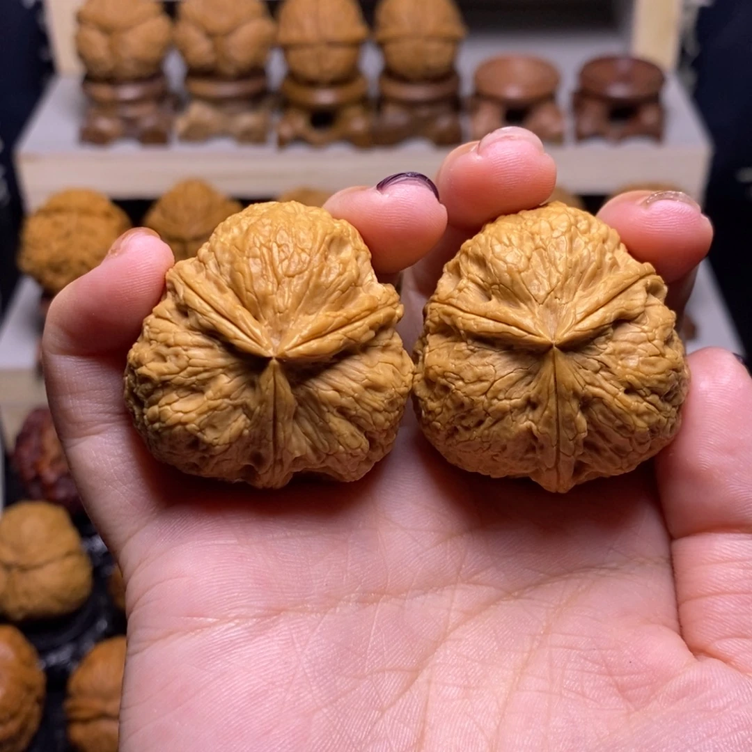 文玩核桃把件Z密实三棱7…………