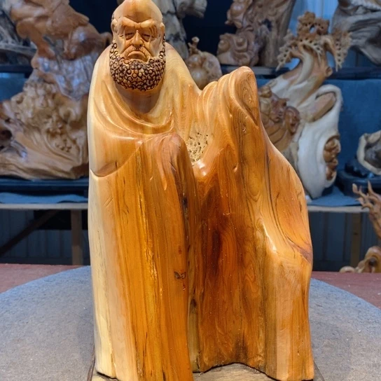 柏木（崖柏）根雕摆件