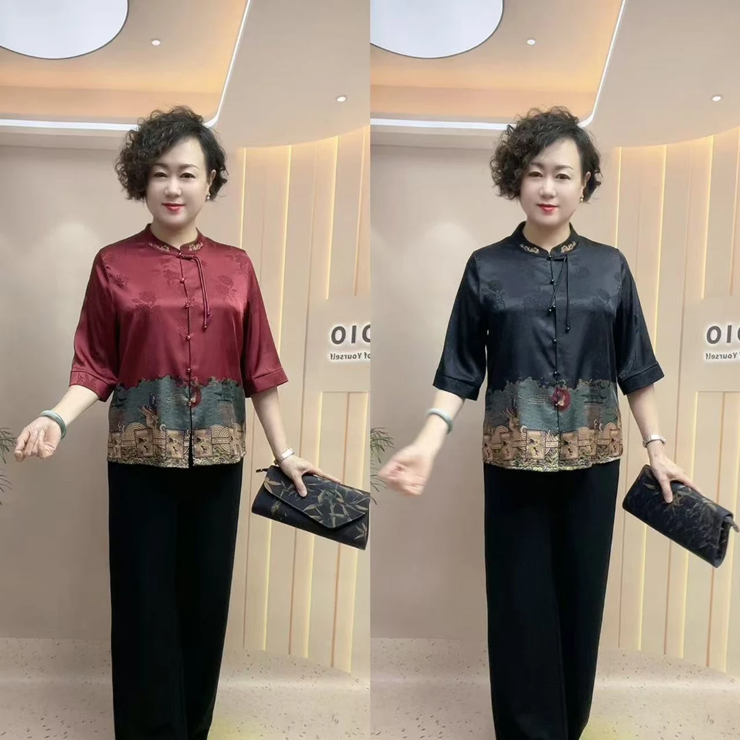 2025国风定位花百搭衫